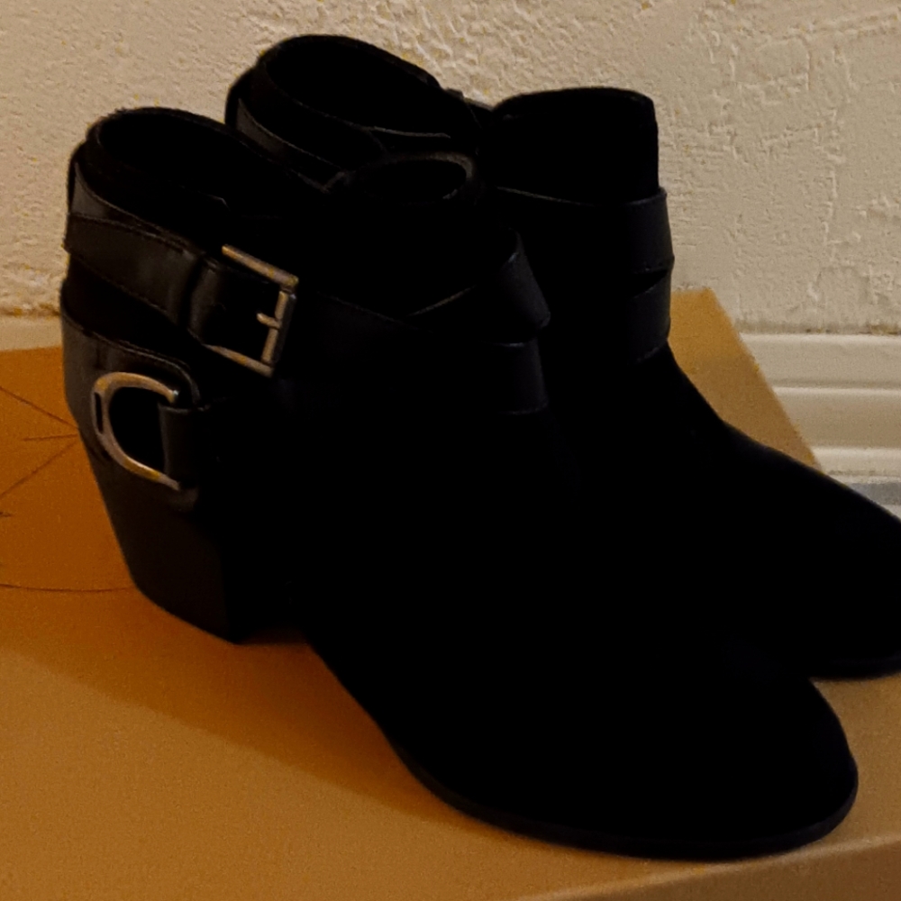 Indigo shoe boots